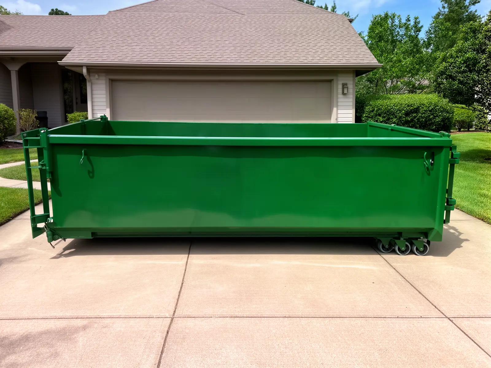 Roll-off dumpster from White Point Dumpster Rental in Dallas, TX
